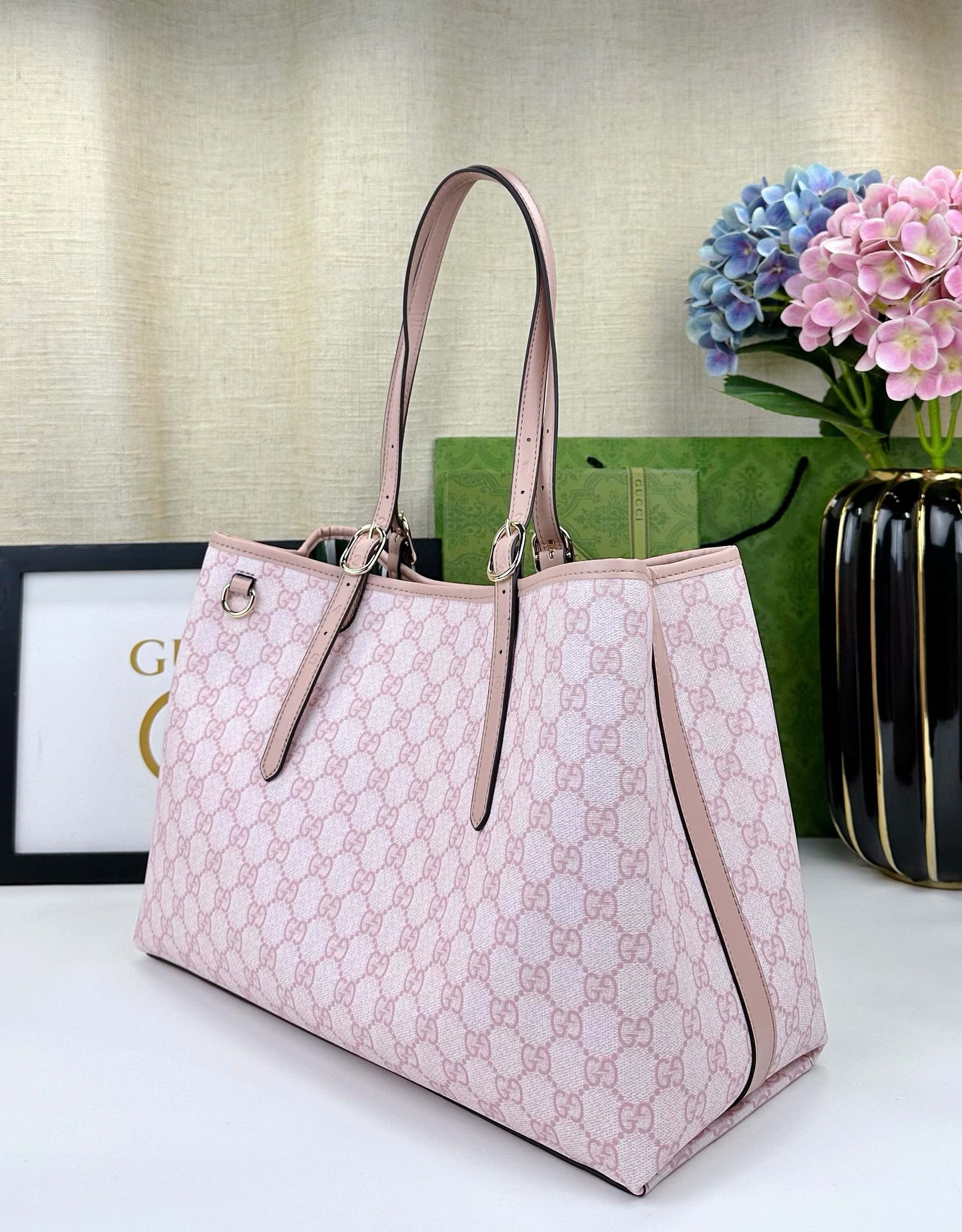 Pink Large Shoulder Bag
