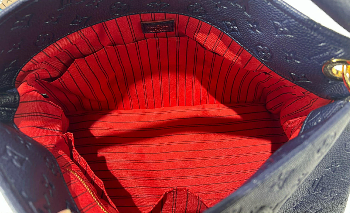 Navy Blue Artsy Bag