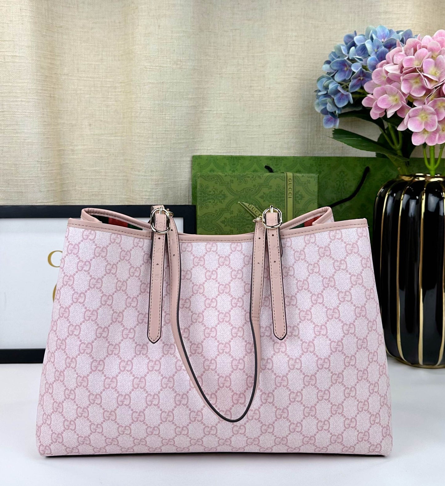 Pink Large Shoulder Bag