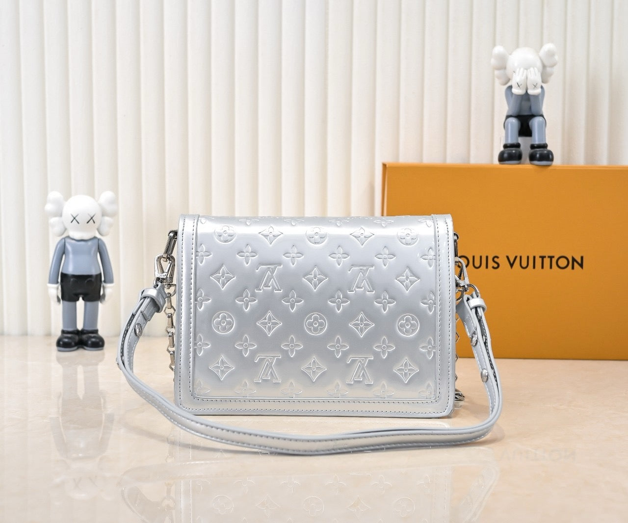 Silver Shoulder Bag