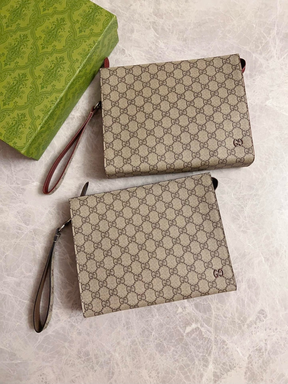 Counter Quality Classic Print Wristlet