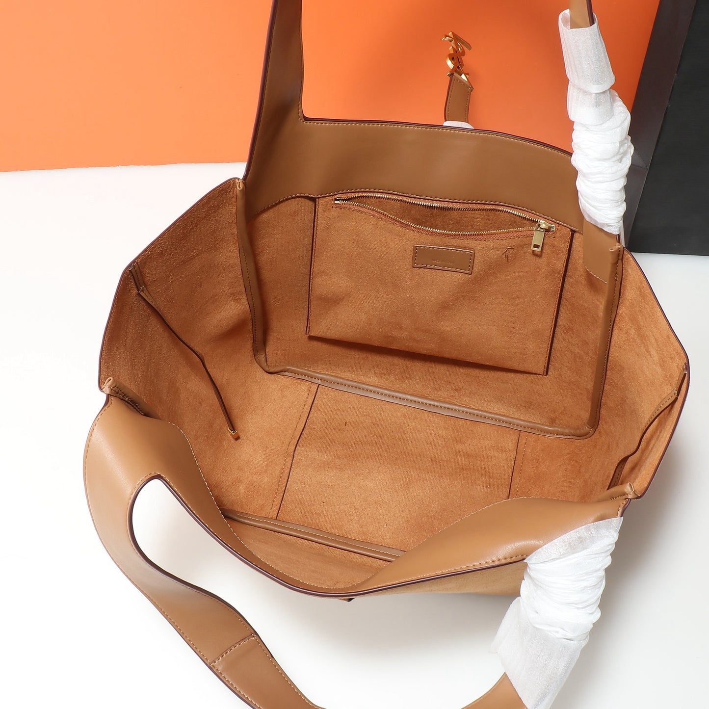 Suede Bucket Bag