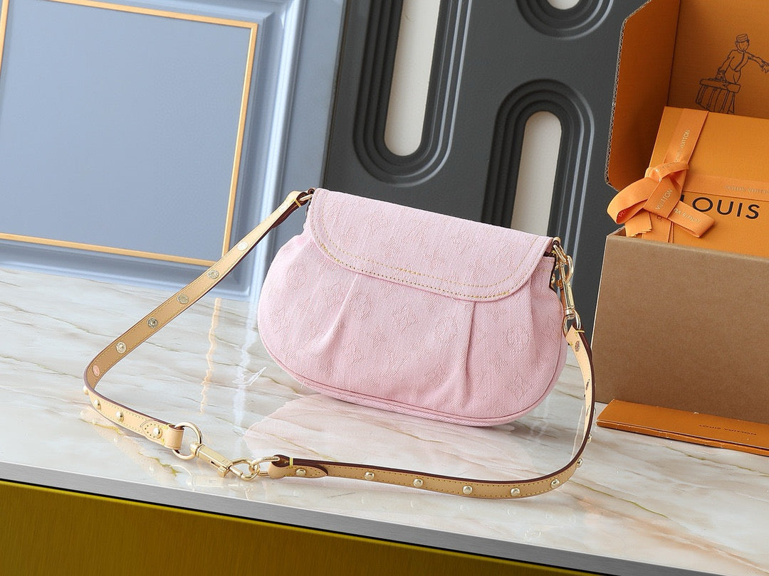 Pink Denim Sunset