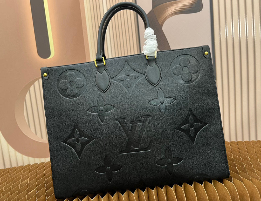 Black embossed OTG