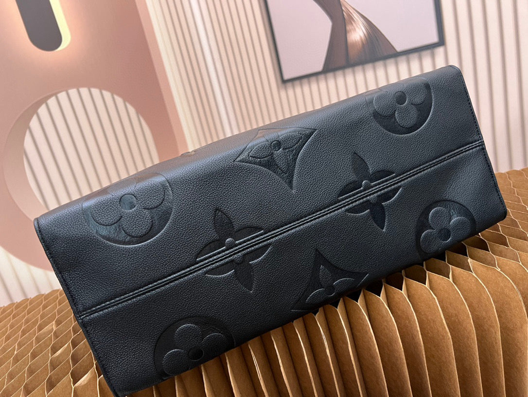 Black embossed OTG