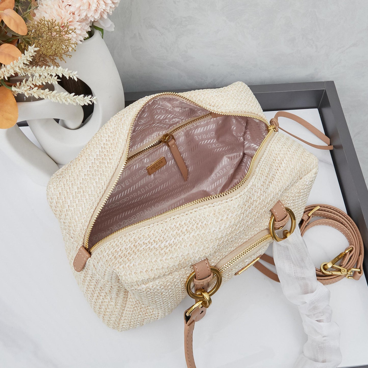 Wool P Small Tote