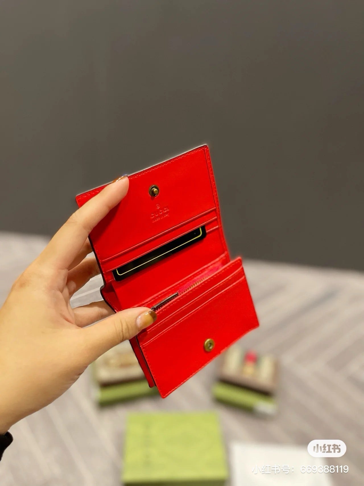 Small Cherry Wallet