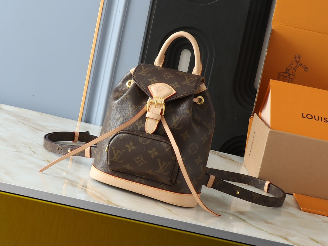Small Mono Backpack