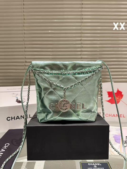 Metallic Green Purse