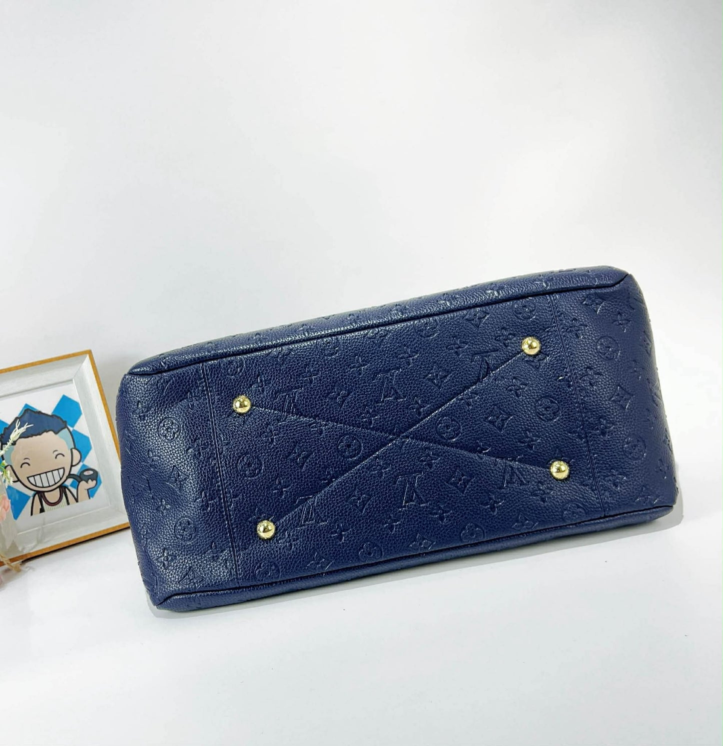 Navy Blue Artsy Bag