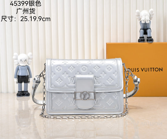 Silver Shoulder Bag