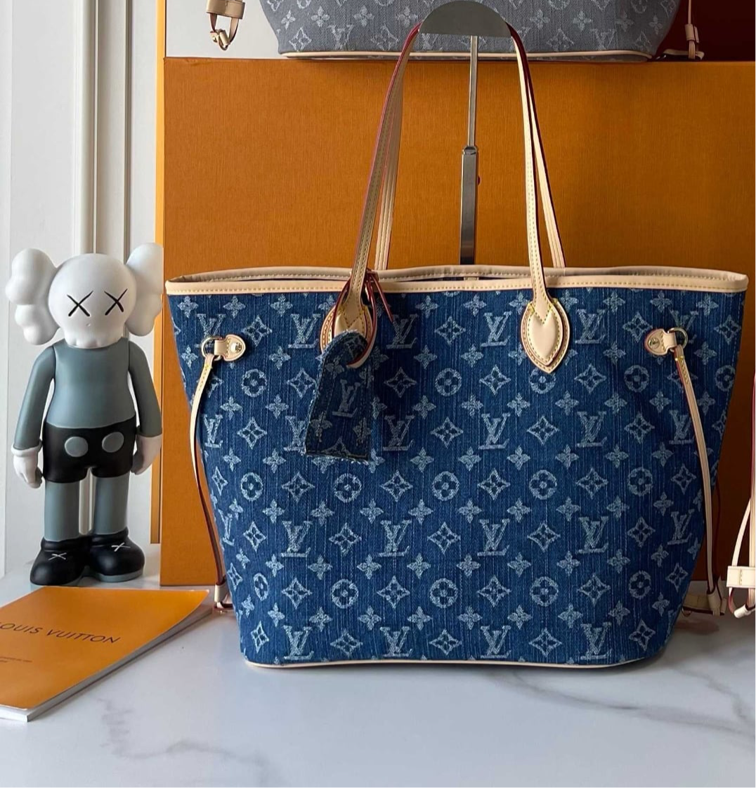 Dark Wash Denim Neverfull