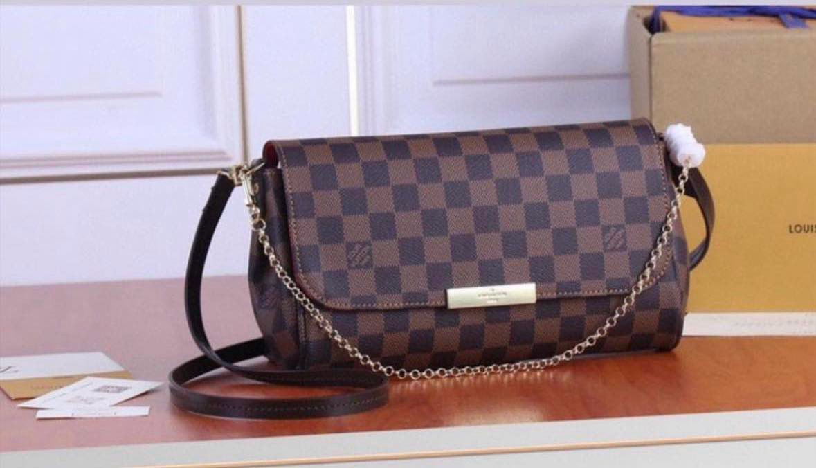 Checkered Crossbody