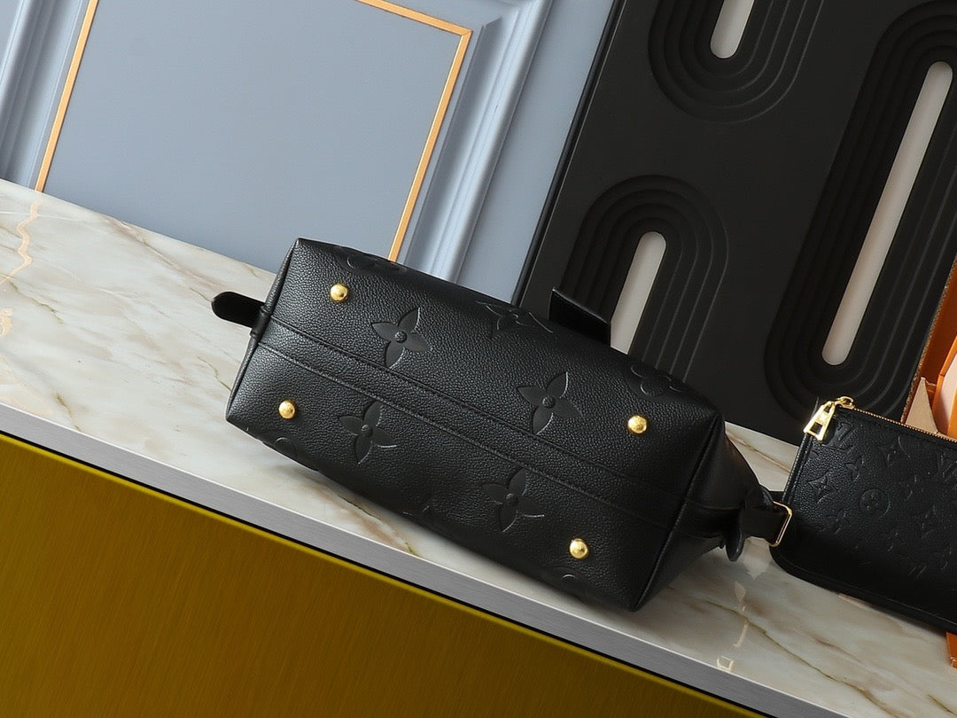 Black embossed Carryall