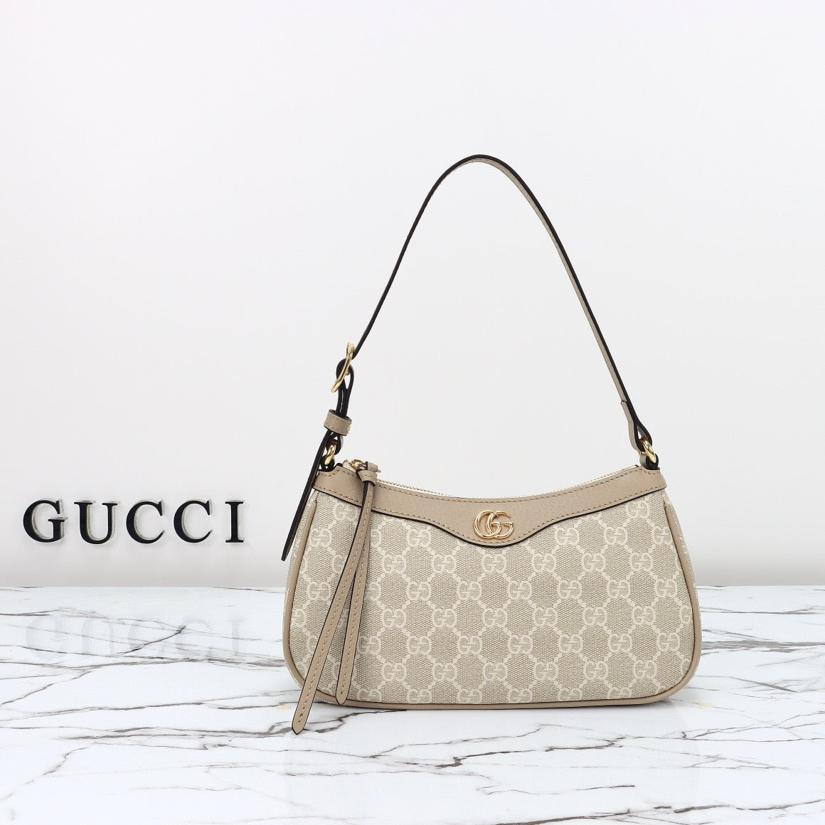 Classic Print Shoulder Bag