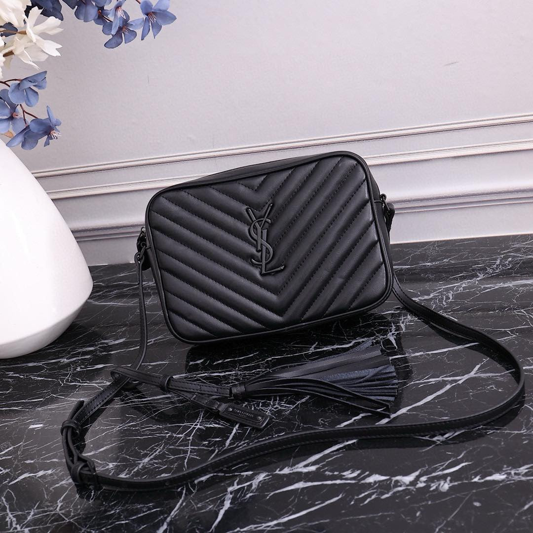 Black on Black Crossbody