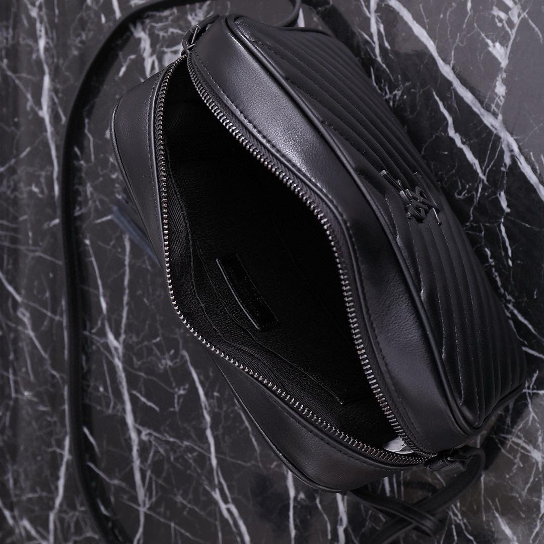 Black on Black Crossbody