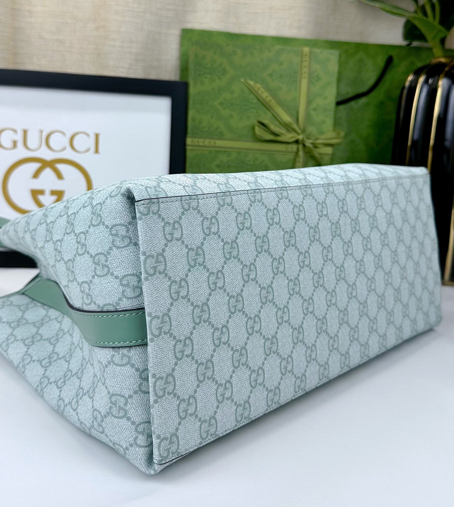 Green Large Shoulder Bag