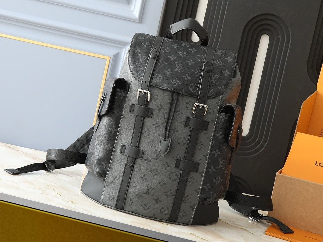 Grey and Black Mono Backpack