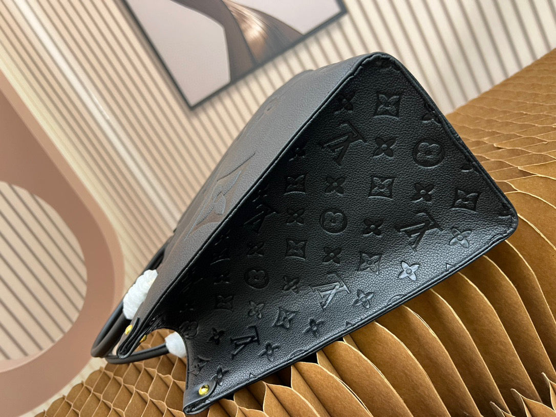 Black Embossed MM OTG