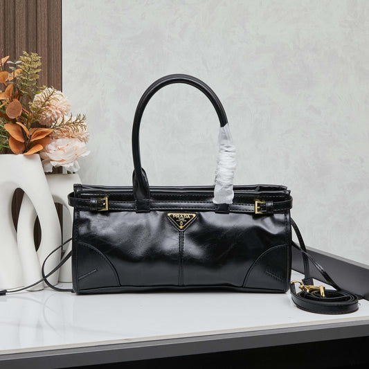 Black Leather Purse
