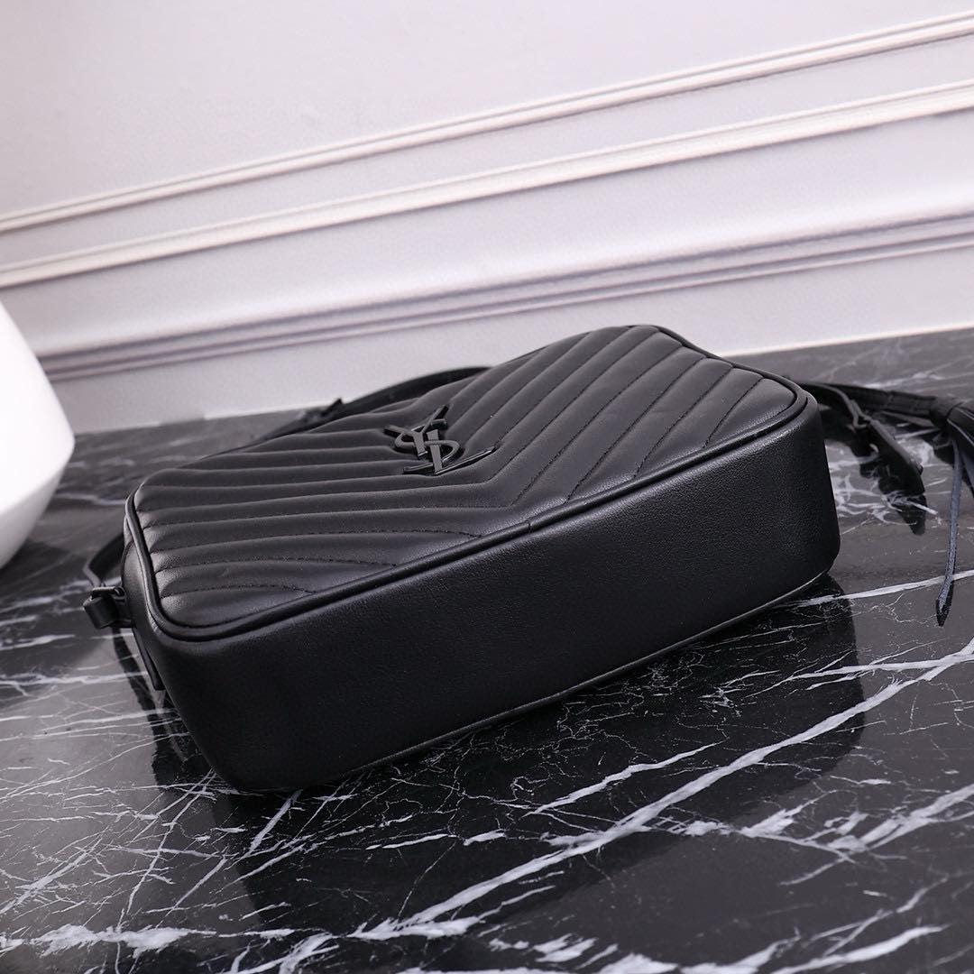 Black on Black Crossbody