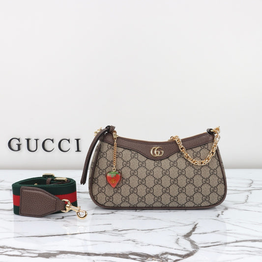 Strawberry Classic Print Crossbody