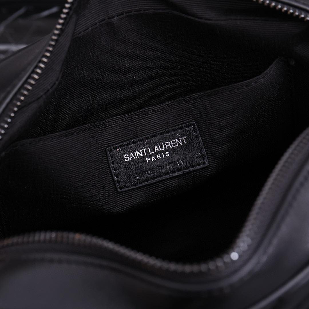 Black on Black Crossbody