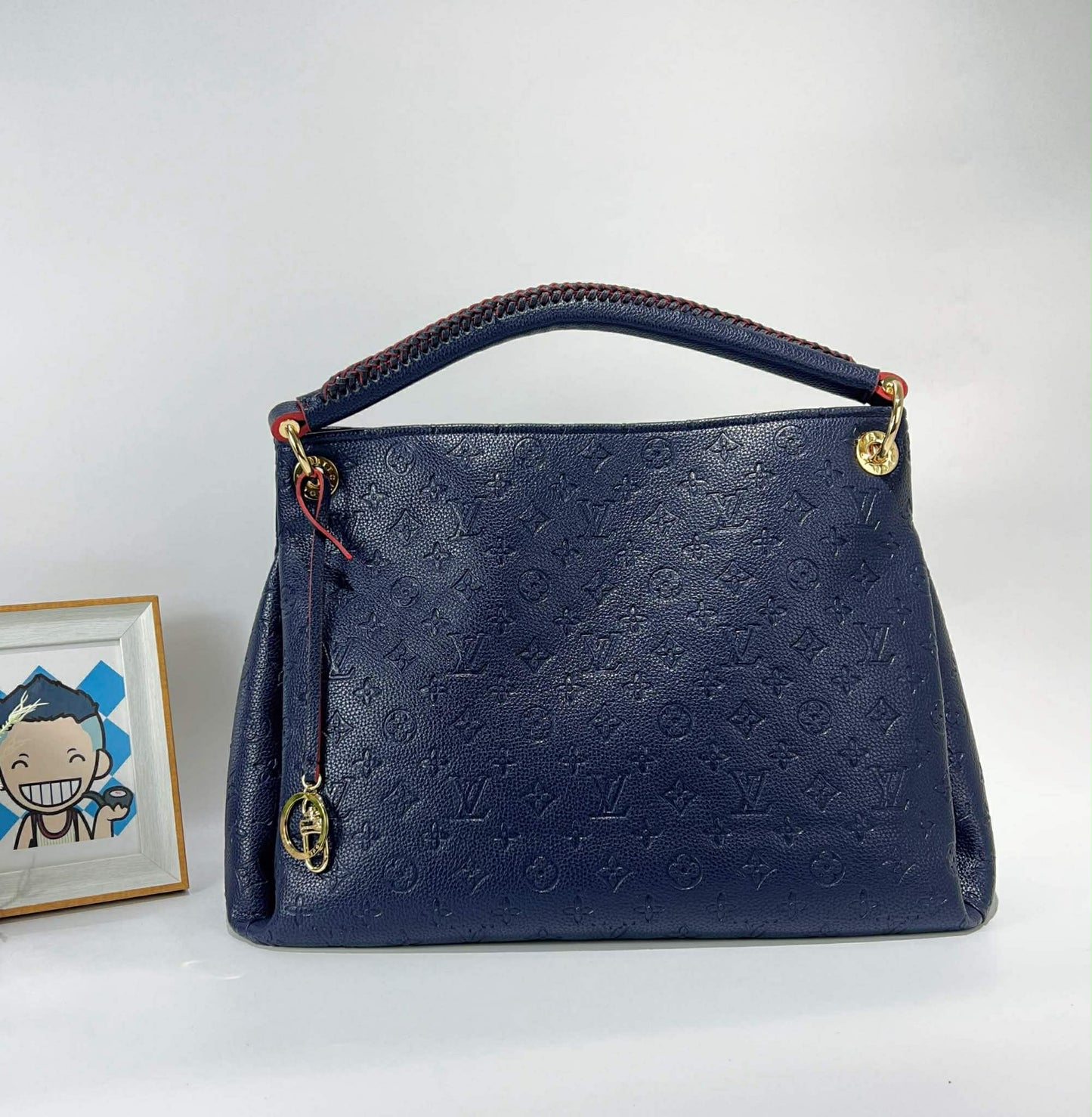 Navy Blue Artsy Bag