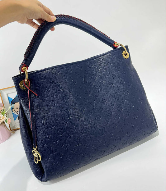 Navy Blue Artsy Bag