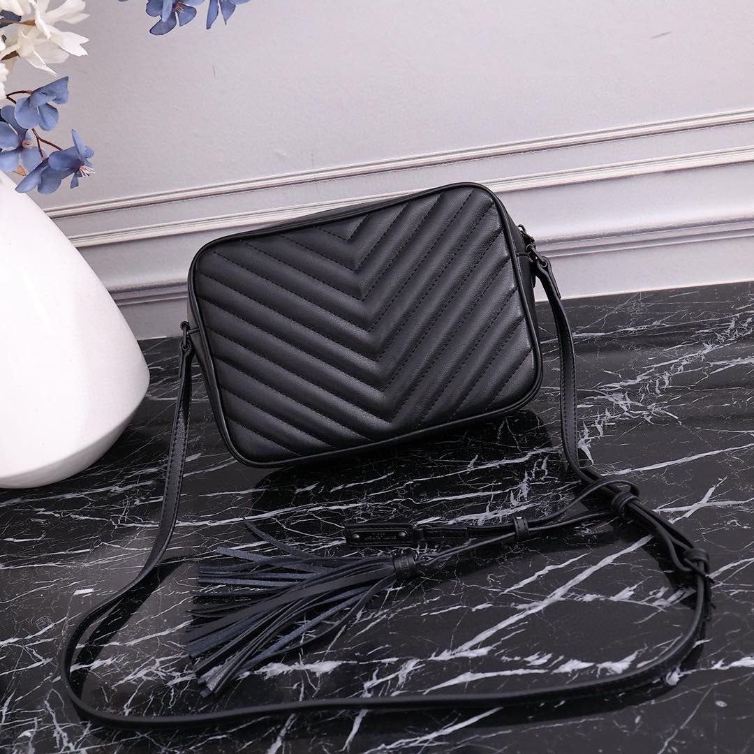 Black on Black Crossbody