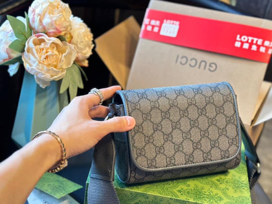 Grey Mini Crossbody