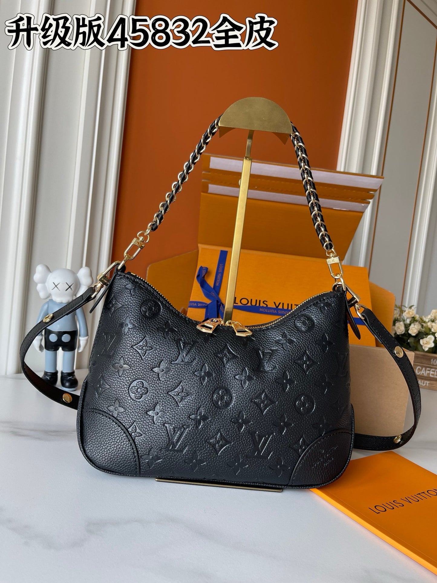 Black Embossed