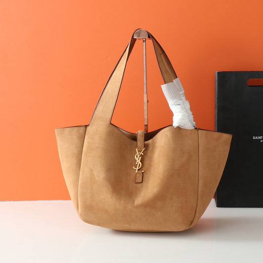 Suede Bucket Bag