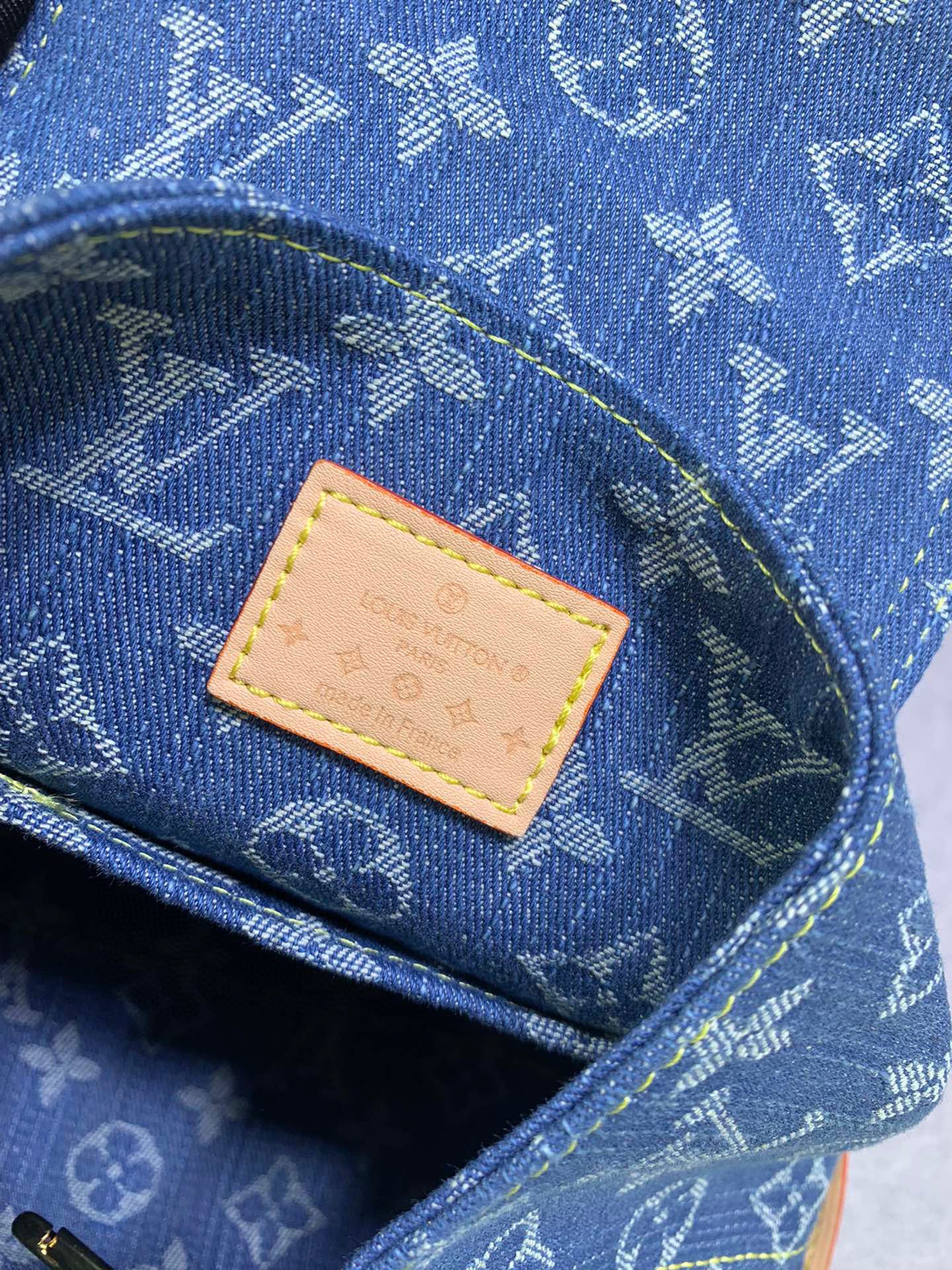 Denim Backpack