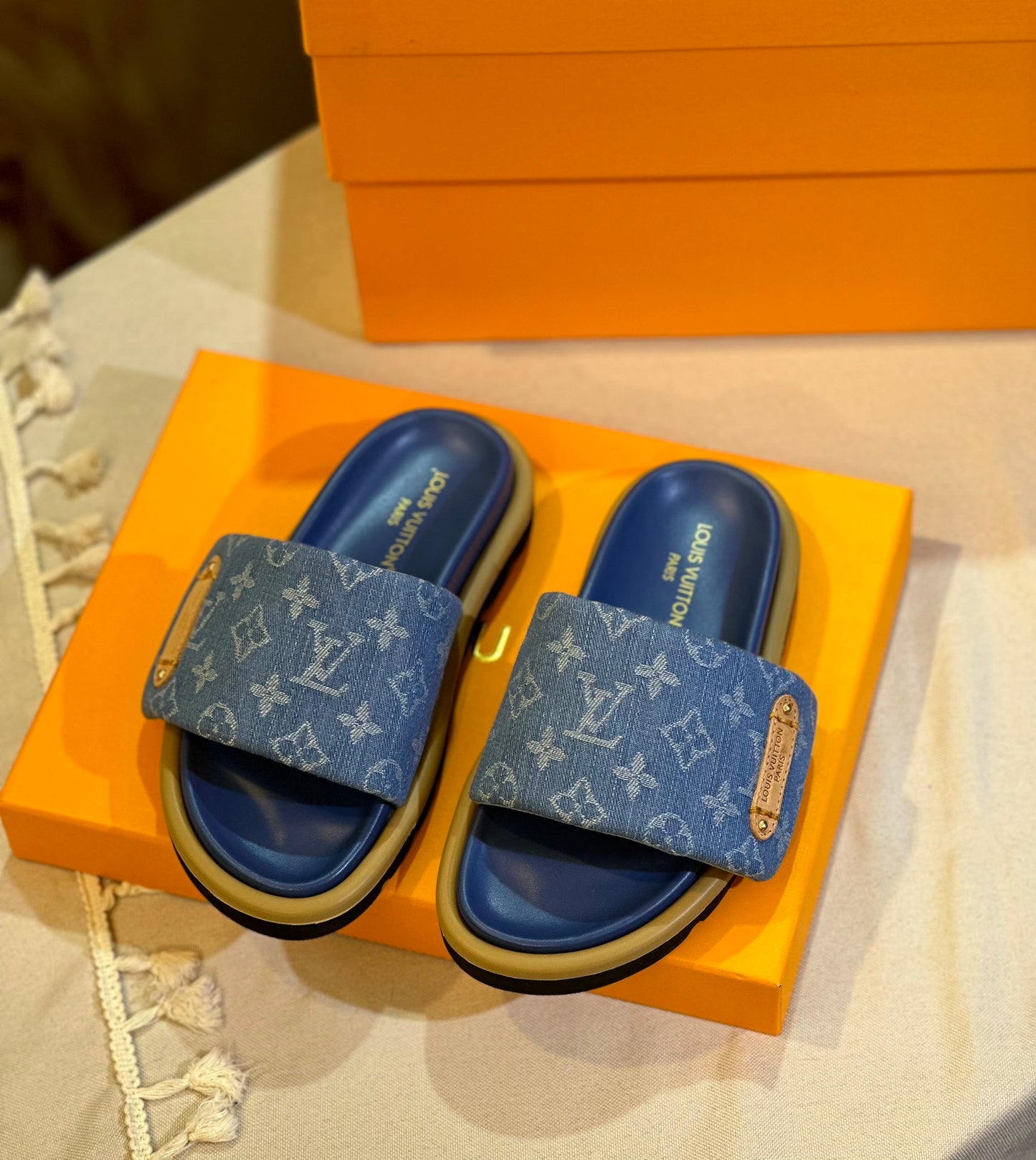 Denim Slides