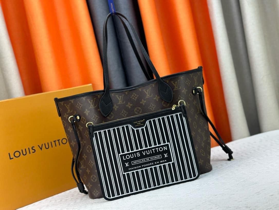 Black Mono Inside Out Tote Bag