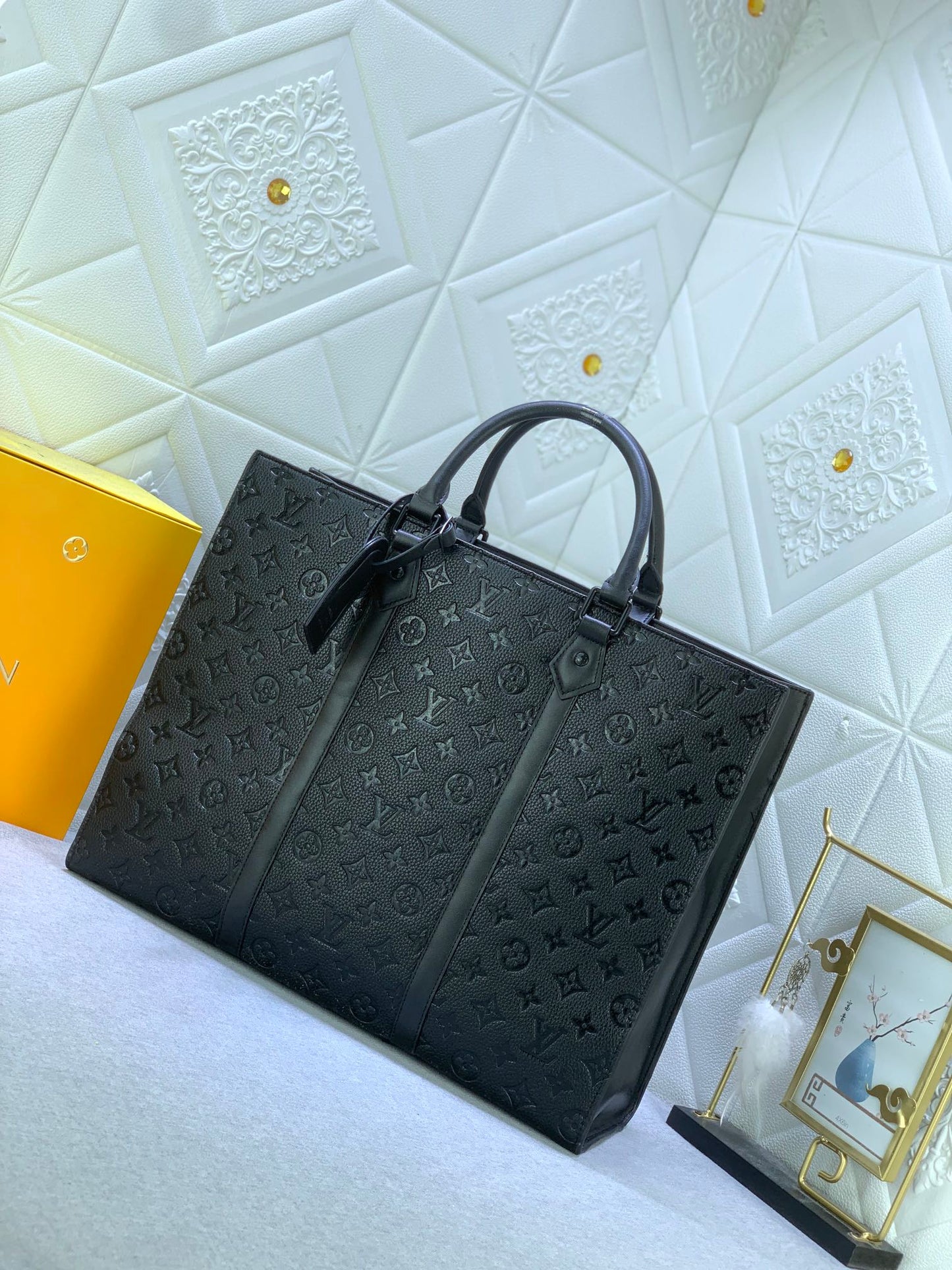 Black Embossed OTG