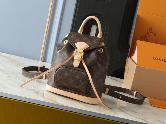 Small Mono Backpack